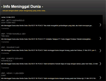 Tablet Screenshot of meninggaldunia.blogspot.com