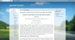 Desktop Screenshot of aiswriter-bureau.blogspot.com