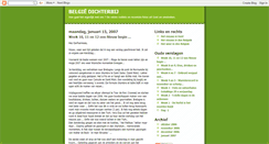 Desktop Screenshot of belgiedichterbij.blogspot.com
