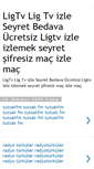 Mobile Screenshot of ligtv-cini.blogspot.com