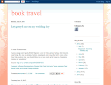 Tablet Screenshot of book-travel-blog.blogspot.com