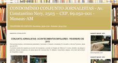 Desktop Screenshot of condominiojornalistas.blogspot.com