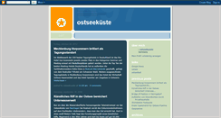 Desktop Screenshot of ostseekueste.blogspot.com