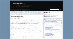 Desktop Screenshot of persiraja-fc.blogspot.com