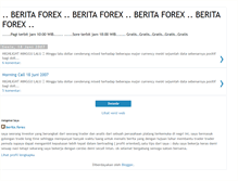 Tablet Screenshot of beritaforex.blogspot.com