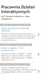 Mobile Screenshot of pracowniadzialaninteraktywnych.blogspot.com