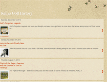 Tablet Screenshot of kellysgolfhistory.blogspot.com