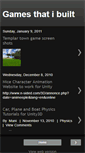Mobile Screenshot of gamesthatibuilt.blogspot.com
