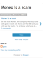 Mobile Screenshot of monexisascam.blogspot.com
