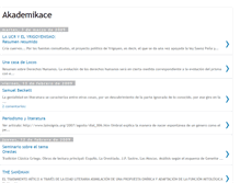 Tablet Screenshot of academikamikace.blogspot.com