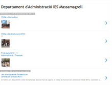 Tablet Screenshot of iesmassamagrell-administracio.blogspot.com