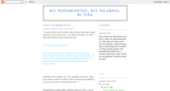 Desktop Screenshot of mispensamientosmispalabrasmivida.blogspot.com