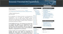 Desktop Screenshot of economia-conocimiento.blogspot.com