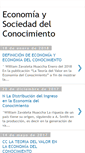 Mobile Screenshot of economia-conocimiento.blogspot.com