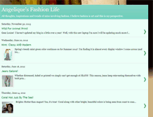 Tablet Screenshot of angeliquesfashionlife.blogspot.com