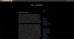 Desktop Screenshot of eve-log.blogspot.com