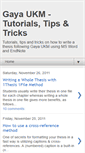 Mobile Screenshot of gayaukm.blogspot.com