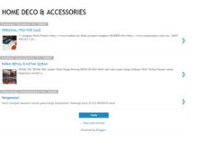 Tablet Screenshot of homedecoaccessories.blogspot.com