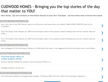 Tablet Screenshot of cudwoodhomes.blogspot.com