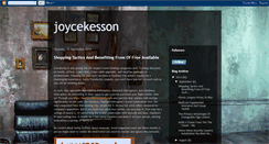 Desktop Screenshot of joycekesson.blogspot.com