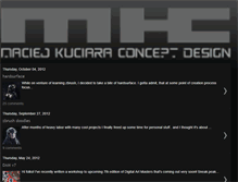 Tablet Screenshot of maciejkuciara.blogspot.com