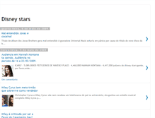 Tablet Screenshot of disneystars-br.blogspot.com