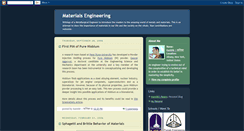 Desktop Screenshot of materialsengineer.blogspot.com