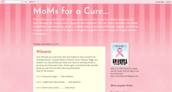 Desktop Screenshot of momsforacure.blogspot.com