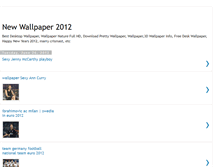 Tablet Screenshot of new-wallpaper2012.blogspot.com