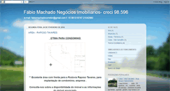 Desktop Screenshot of fabiomachadoimoveis.blogspot.com