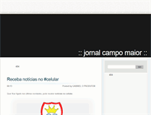 Tablet Screenshot of jornalcampomaior.blogspot.com