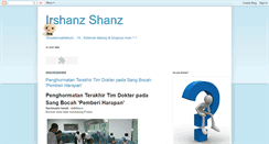 Desktop Screenshot of irsanharjakusumah.blogspot.com