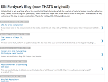 Tablet Screenshot of ellifordycesblog.blogspot.com