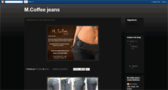 Desktop Screenshot of mcoffeejeans.blogspot.com