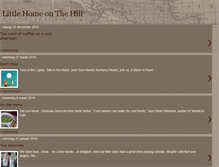 Tablet Screenshot of littlehomeonthehill.blogspot.com