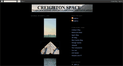 Desktop Screenshot of creightonspace.blogspot.com