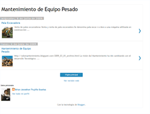 Tablet Screenshot of mantdeequipopesado.blogspot.com