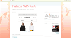 Desktop Screenshot of fashion-nirvana.blogspot.com