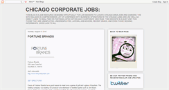 Desktop Screenshot of chicagocorporatejobs.blogspot.com