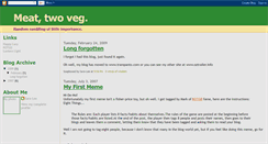 Desktop Screenshot of meattwoveg.blogspot.com