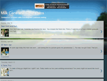 Tablet Screenshot of milkcansandcakepans.blogspot.com