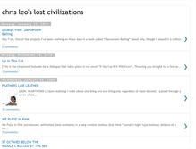 Tablet Screenshot of chrisleolive.blogspot.com