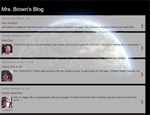 Tablet Screenshot of mrsjoannebrown.blogspot.com