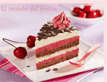 Tablet Screenshot of elmundodelpostre.blogspot.com