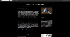 Desktop Screenshot of corderocreations.blogspot.com