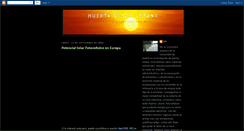 Desktop Screenshot of huertasolarurbana.blogspot.com