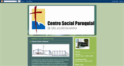 Desktop Screenshot of centrosocialdabarra.blogspot.com