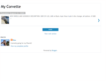 Tablet Screenshot of nicoscorvette.blogspot.com