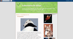 Desktop Screenshot of laberintosdeideas.blogspot.com