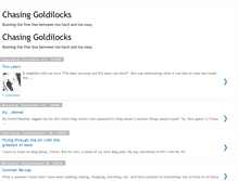 Tablet Screenshot of chasing-goldilocks.blogspot.com